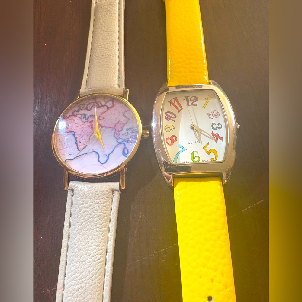 2 fashion ladies watches